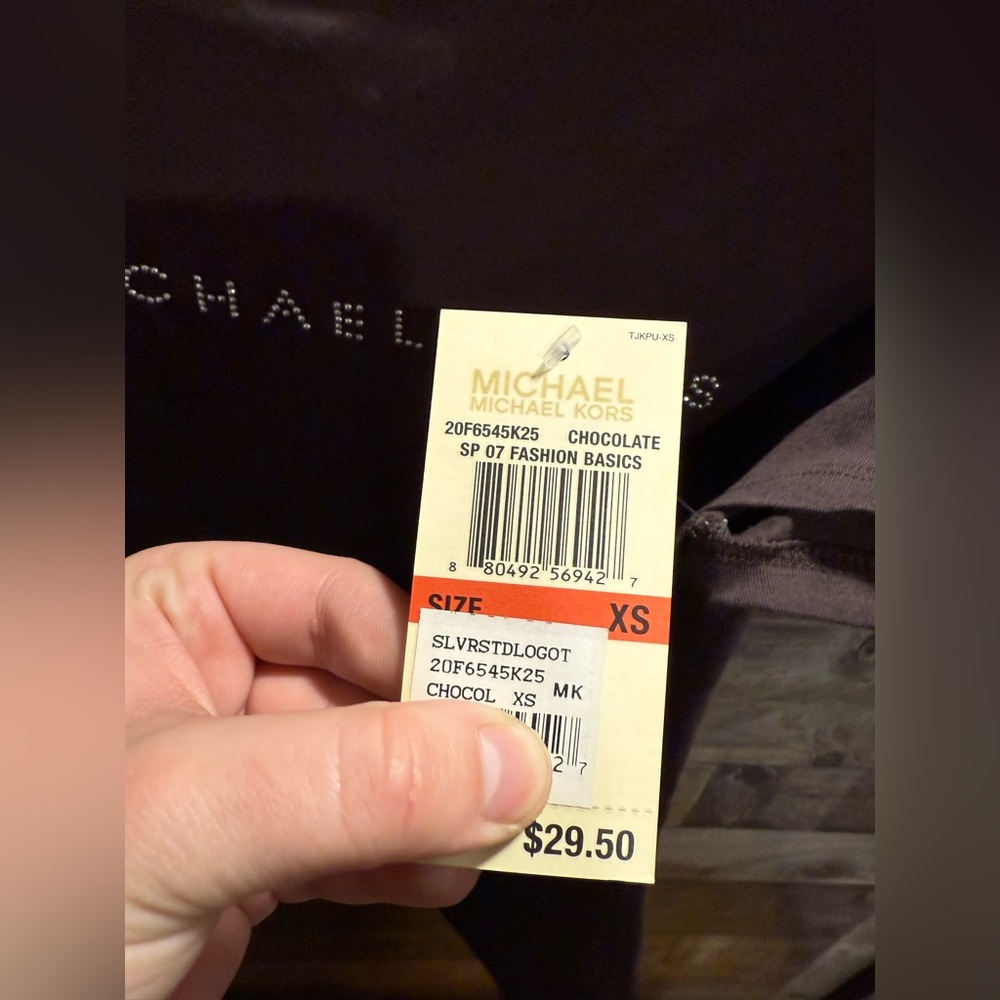 NWT Michael Kors | Studded T-Shirt - Picture 5 of 5